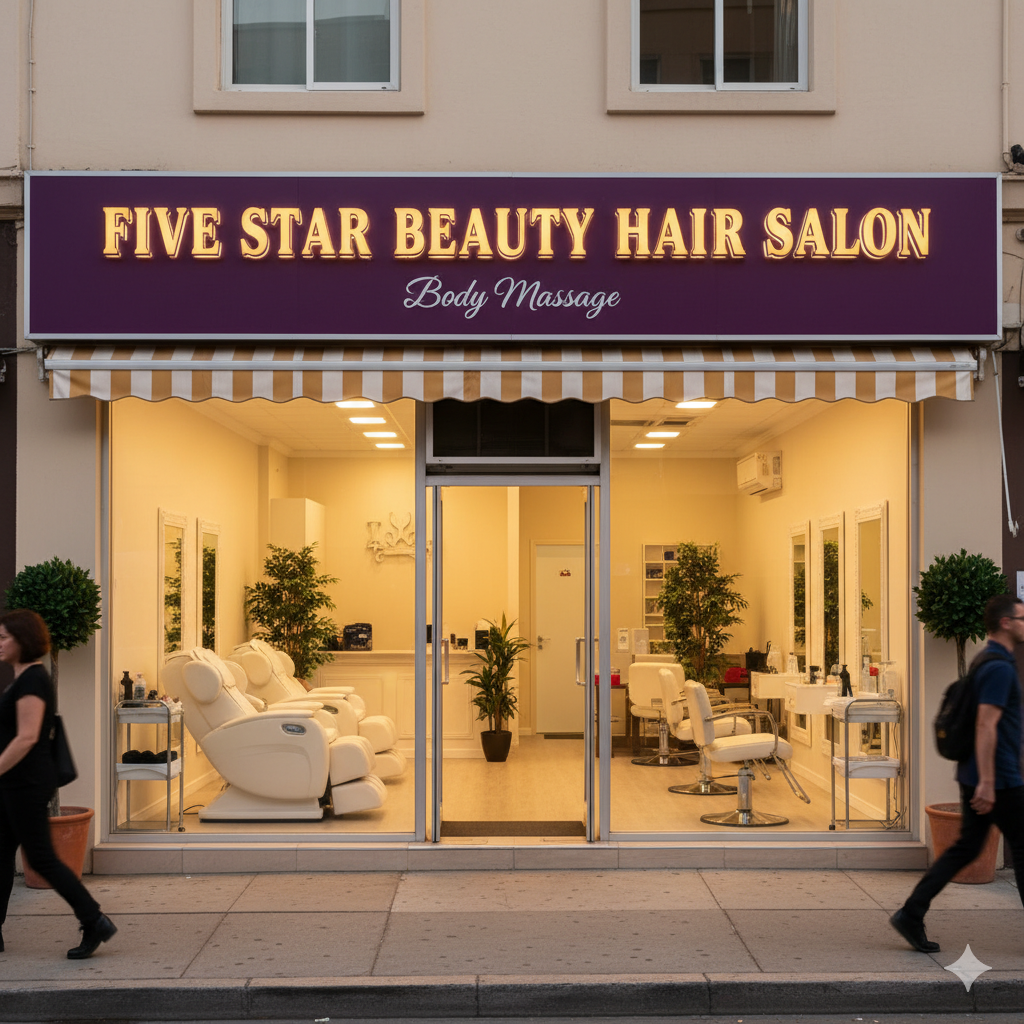 Five Star Beauty Hair Salon body massage