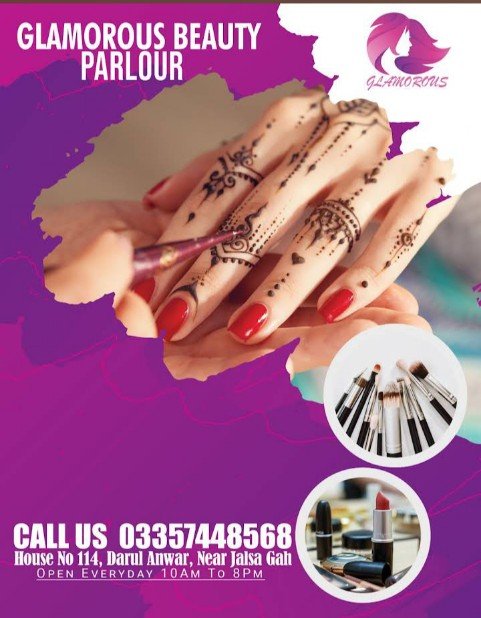 Glamorous beauty parlour