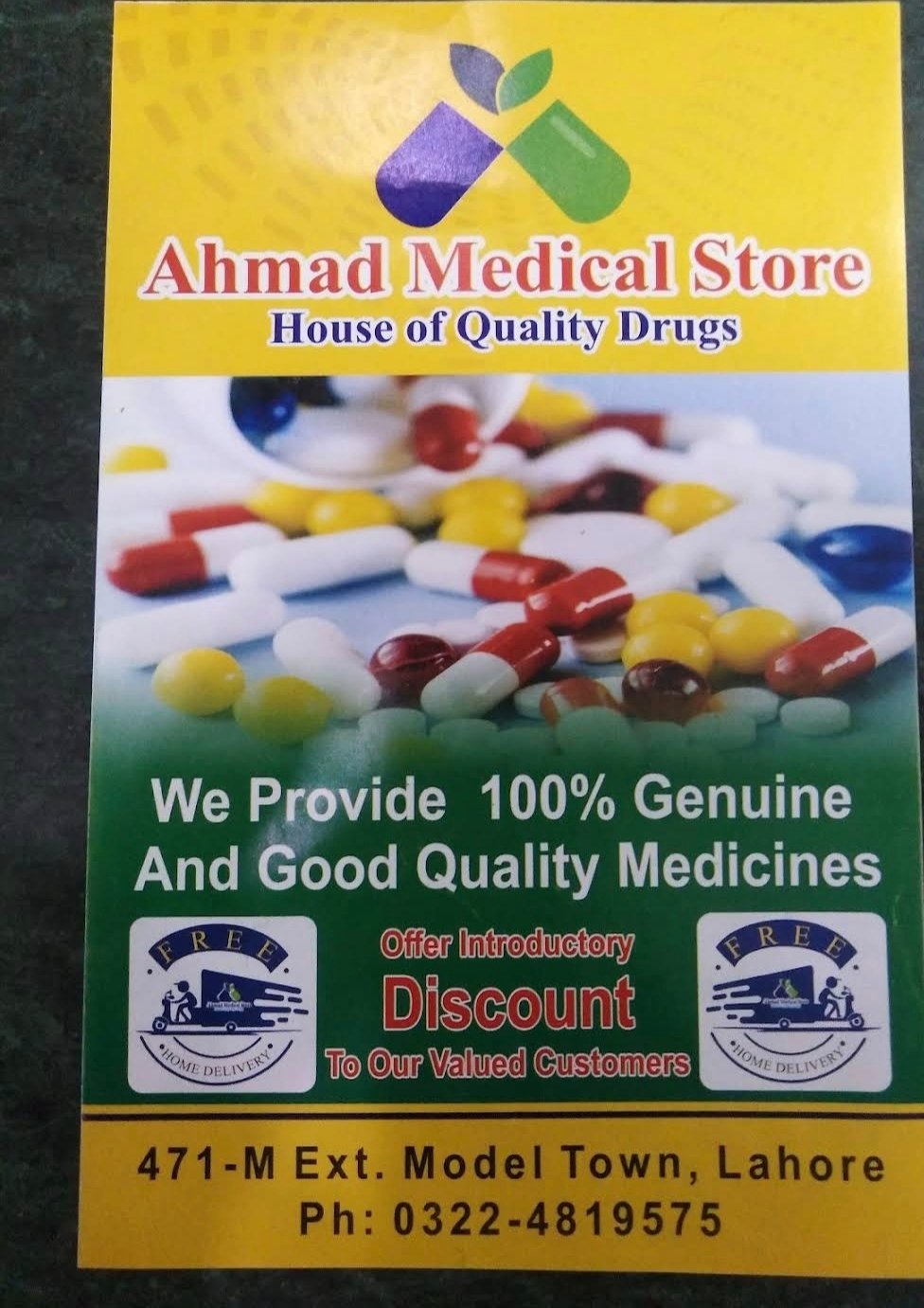 AHMAD MEDICAL STORE