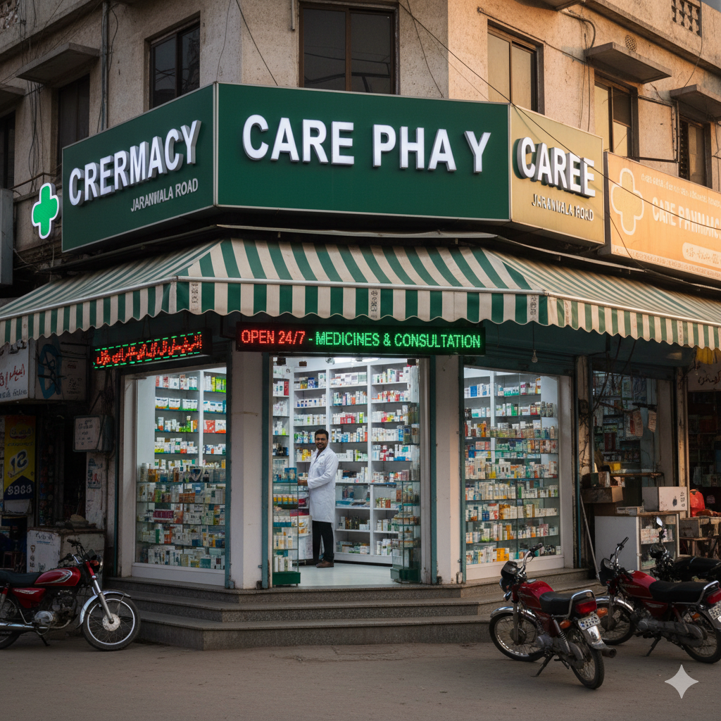 Care Pharmacy Jaranwala Road