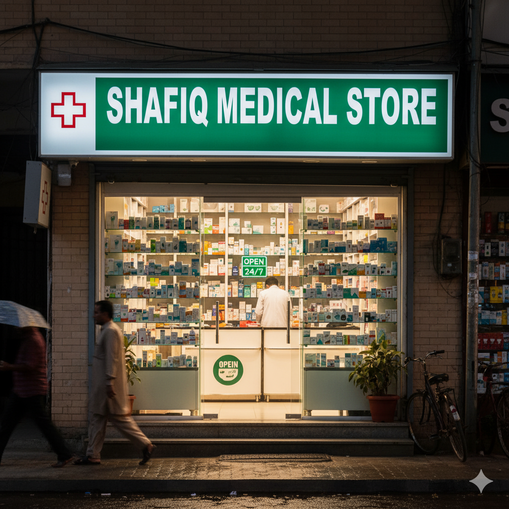 Shafiq Medical Store Muslim Town