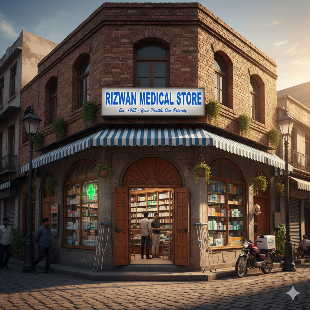 Rizwan Medical Store sugar Mill road