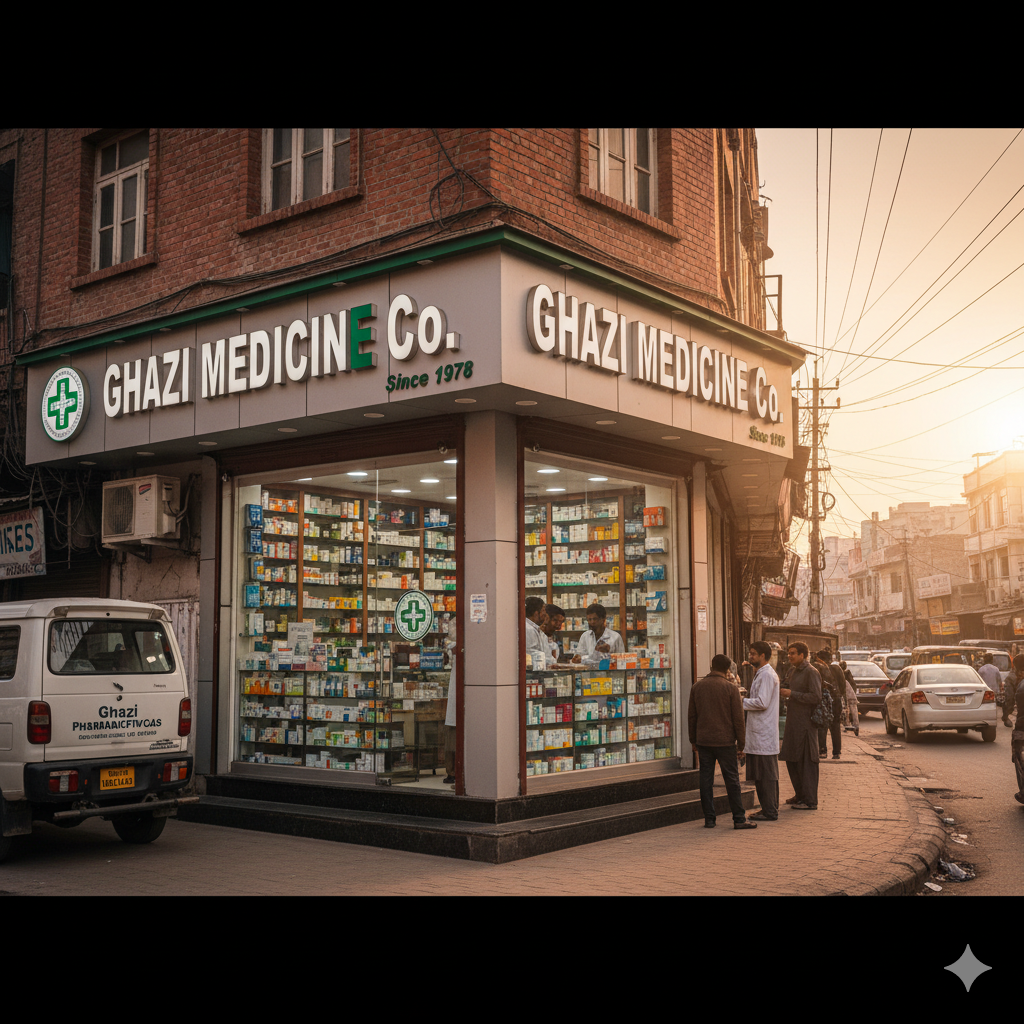 Ghazi Medicine Co Quaid e Azam  Road