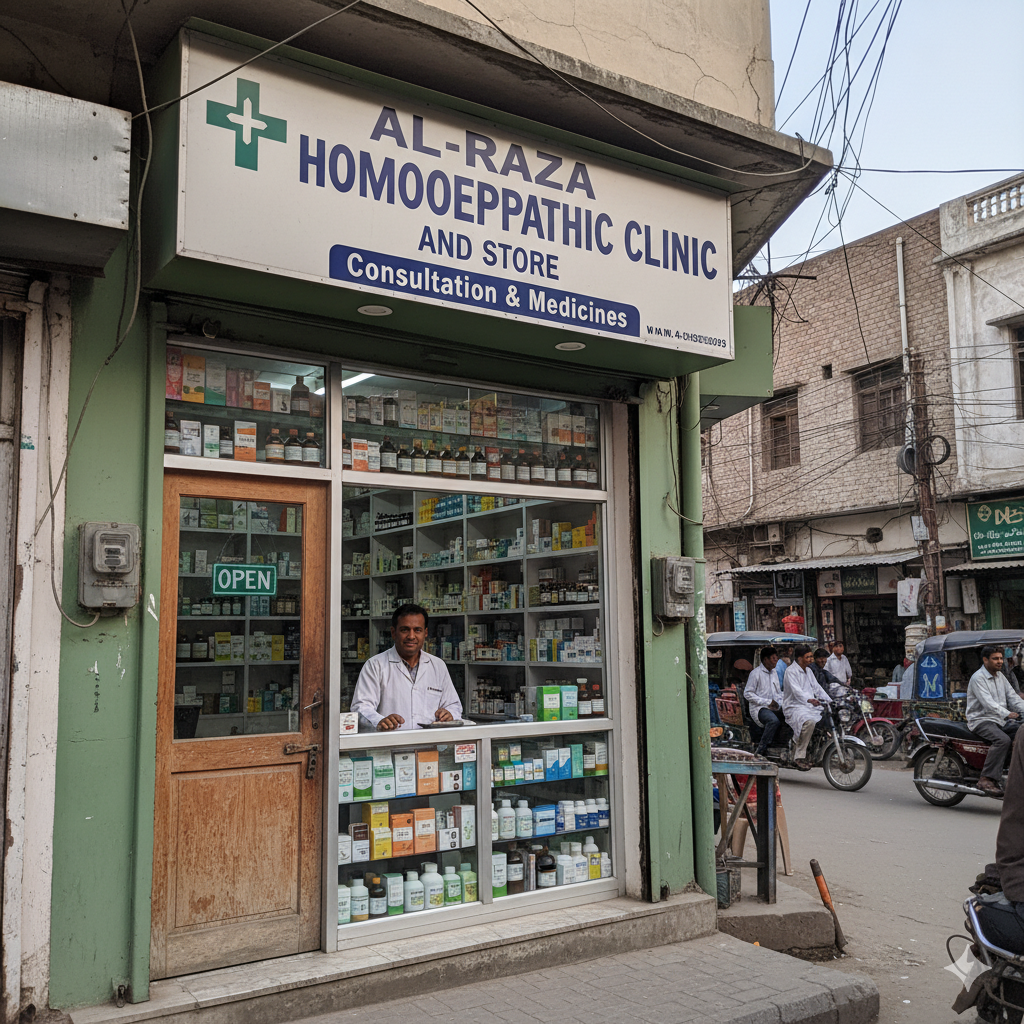 Al Raza homoeopathic clinic and store
