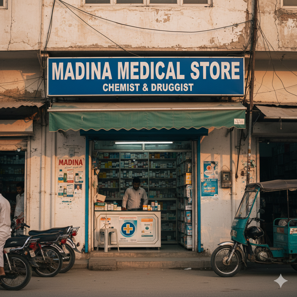 Madina Medical Store Bhera