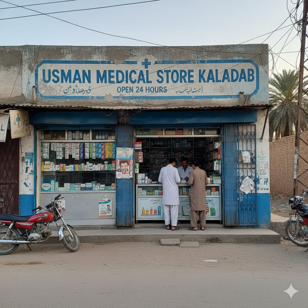 Usman Medical Store kaladab