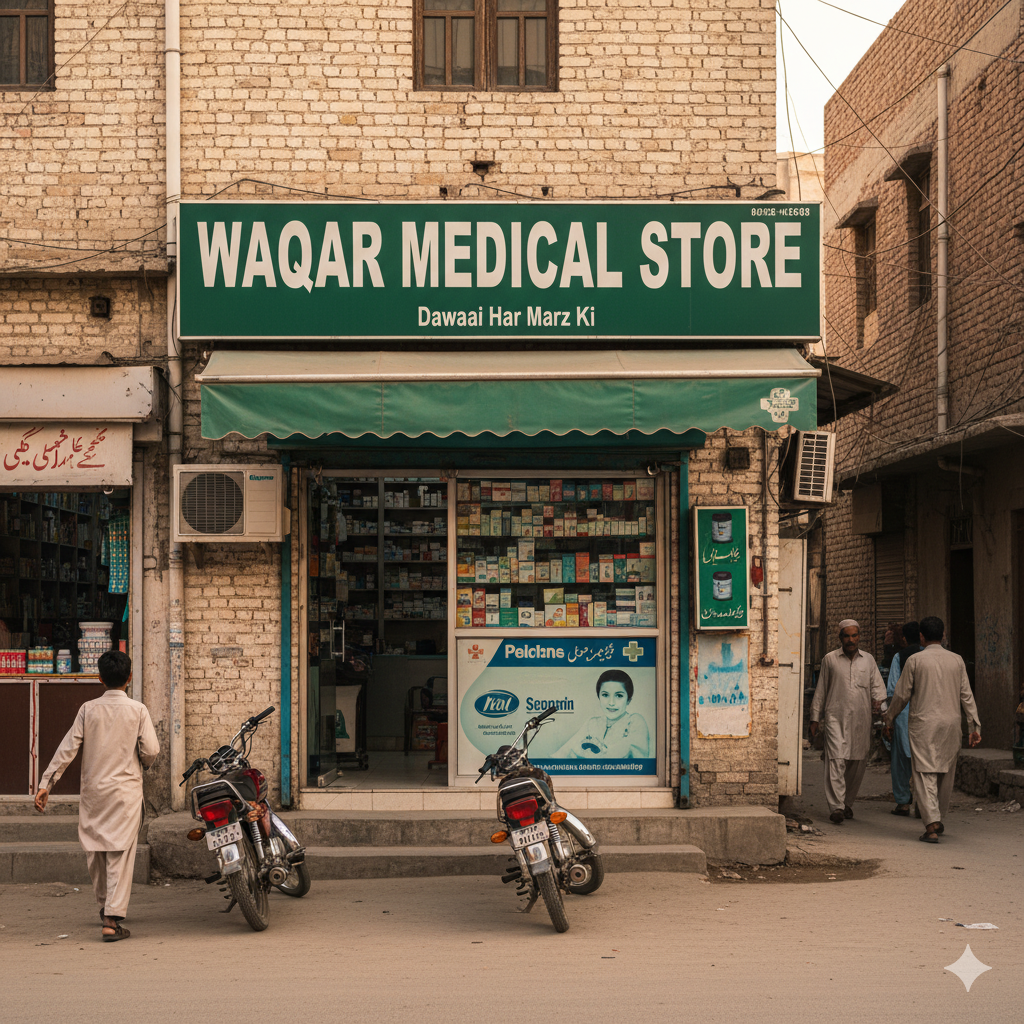 Waqar Medical Store Hafiz Aslam Road