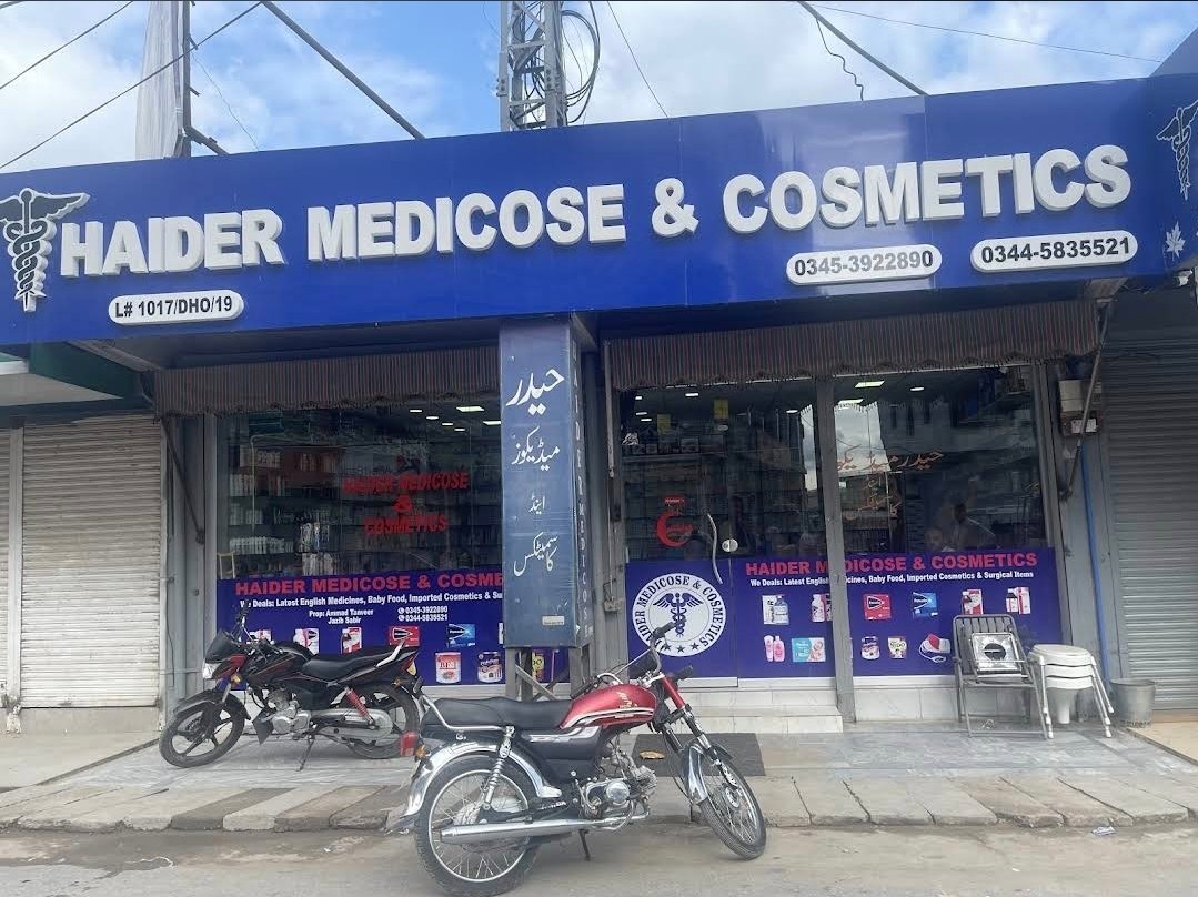 Haider Medicose and Cosmetics kotli