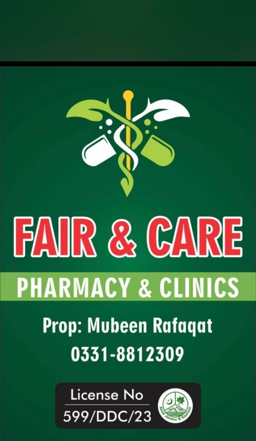 Fair and Care Pharmacy and Clinics Mirpur
