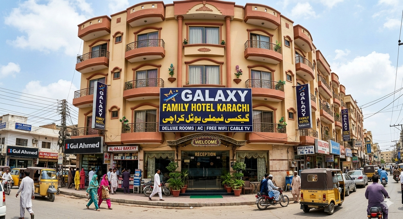 Galaxy Family Hotel Karachi Airport