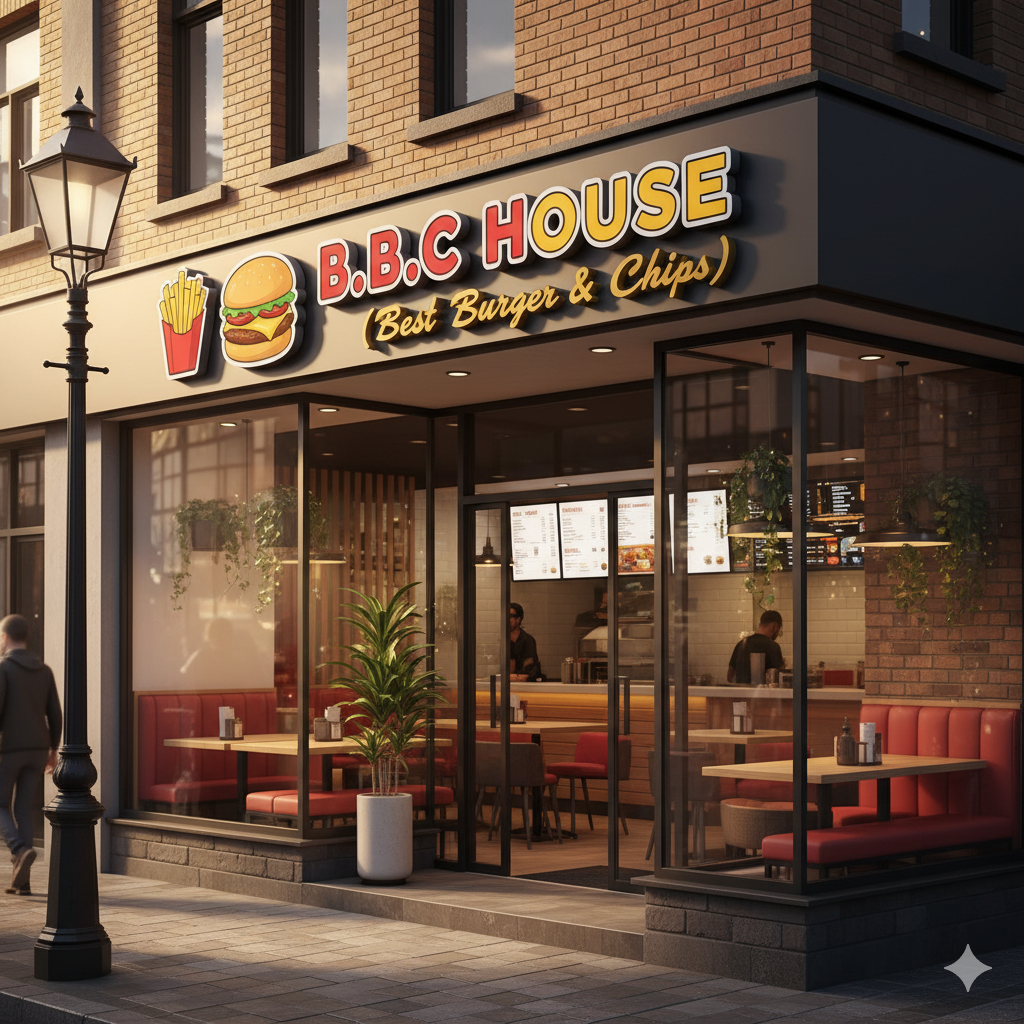 B.B.C. House (Best Burger & Chips)