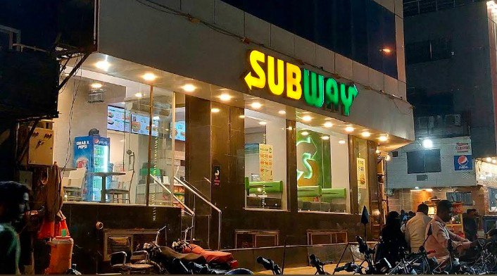 Subway Street 3 Main rashid Minhas Road