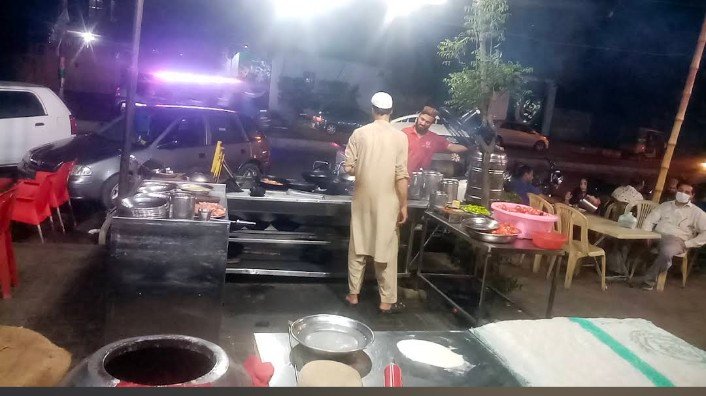 Chaska koyla karahi