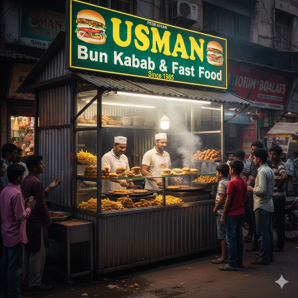 Usman Bun Kabab & fastfood
