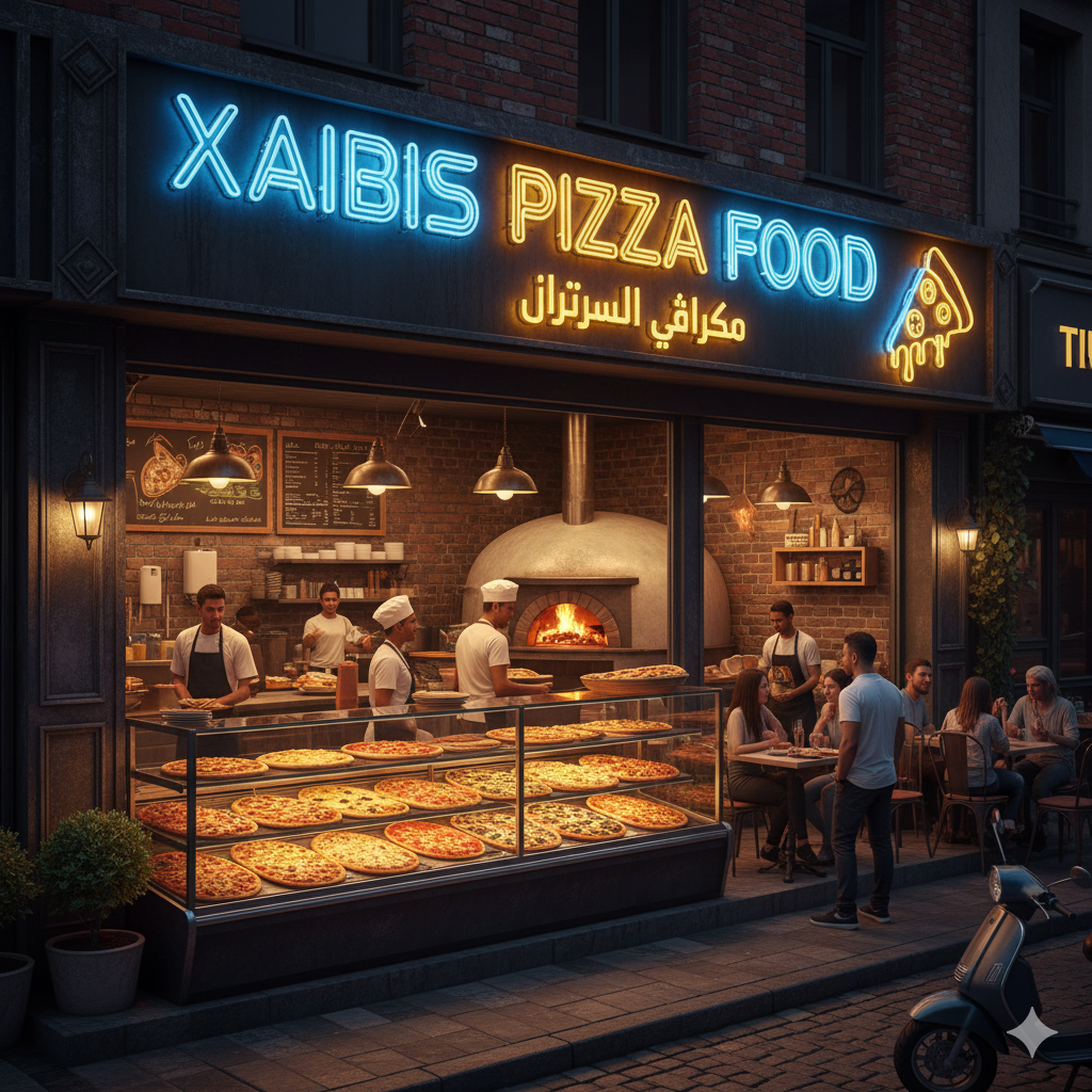 Xaibis pizza food