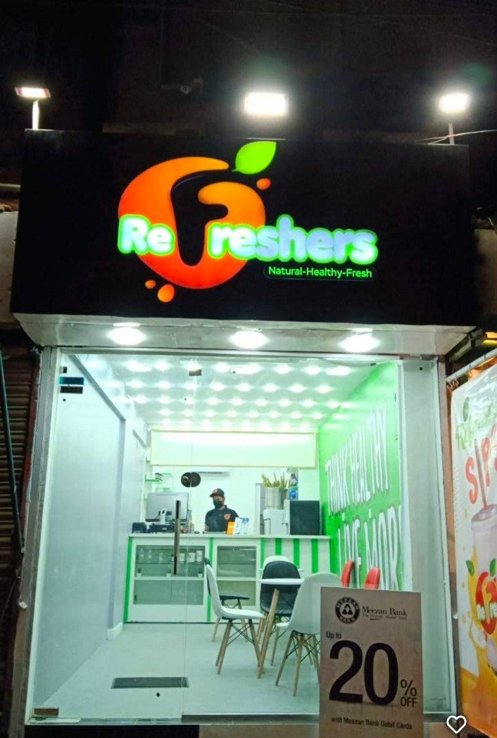 REFRESHERS Juice Bar - Khadda Market Defence