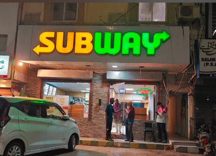 Subway Rizwan Arcade, Adam Jee Rd