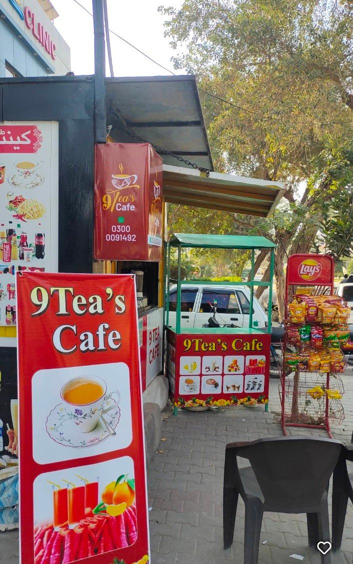 Nine Teas Cafe Bahawalpur