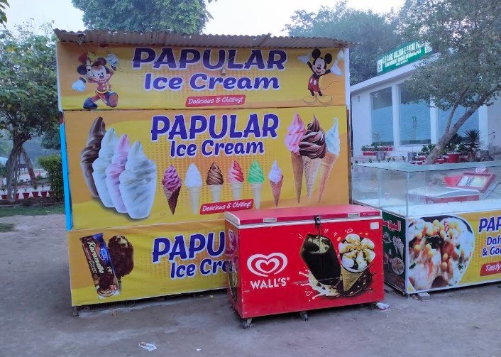 Papular ice cream