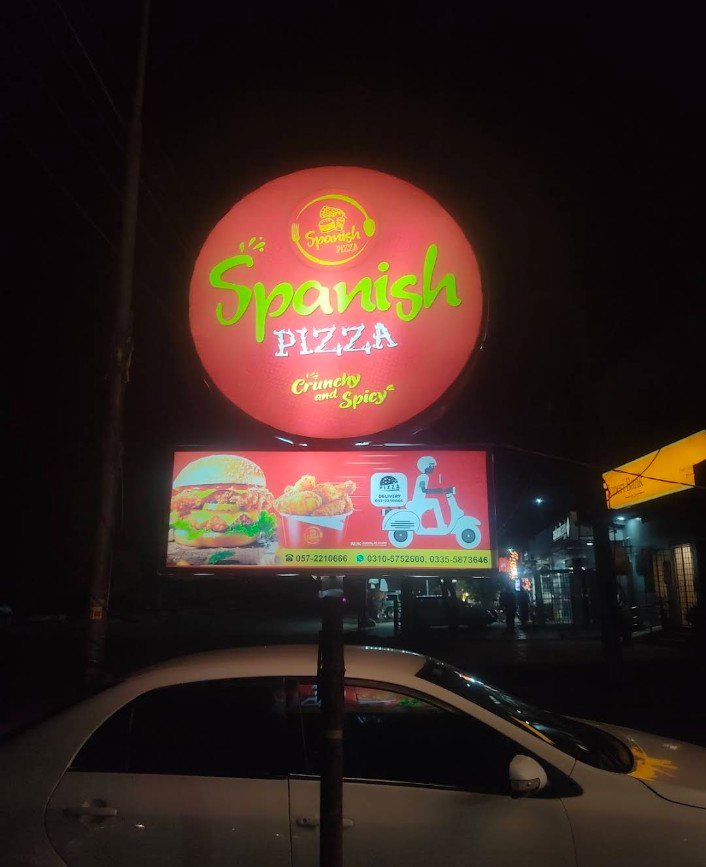 Spanish pizza Fateh Jang