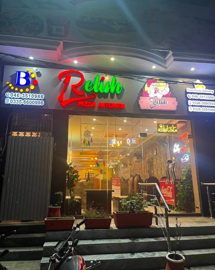 Relish pizza kitchen Branch no 2