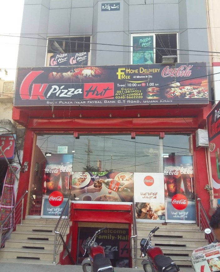 GK Pizza hut ( Gujar khan )