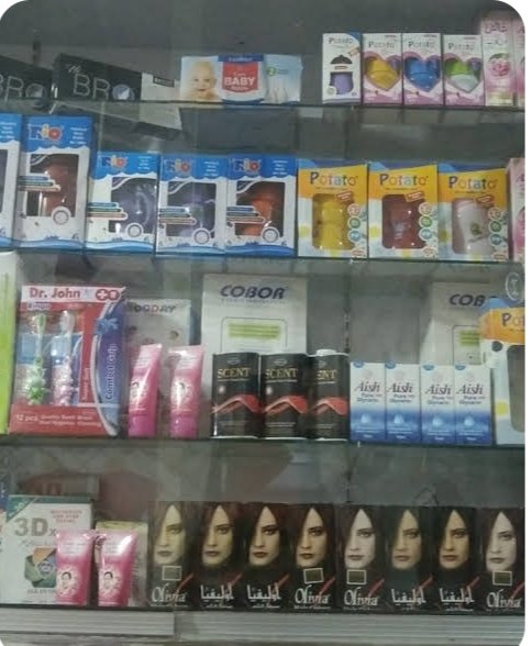 Adnan cosmetics and gernal items