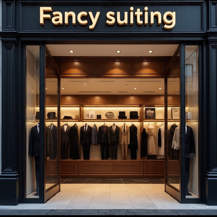 Fancy suiting