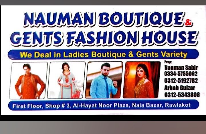 Nauman Boutique and Gents Fashion House