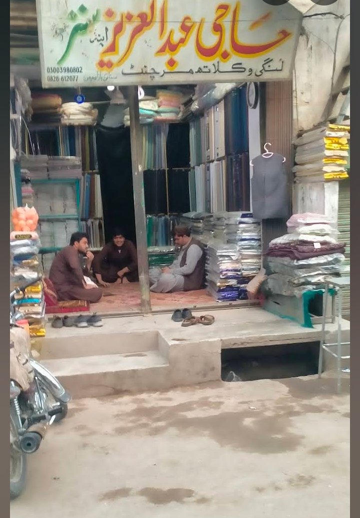 Haji abdul aziz and sons,sanaullah cloth house