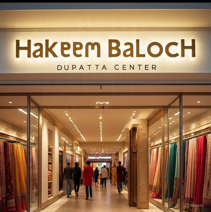 HakeemBaloch Dupatta center