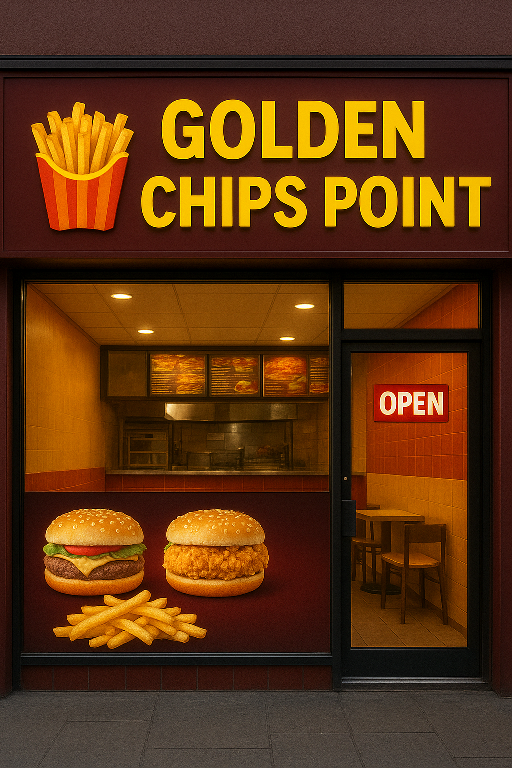 Golden chips