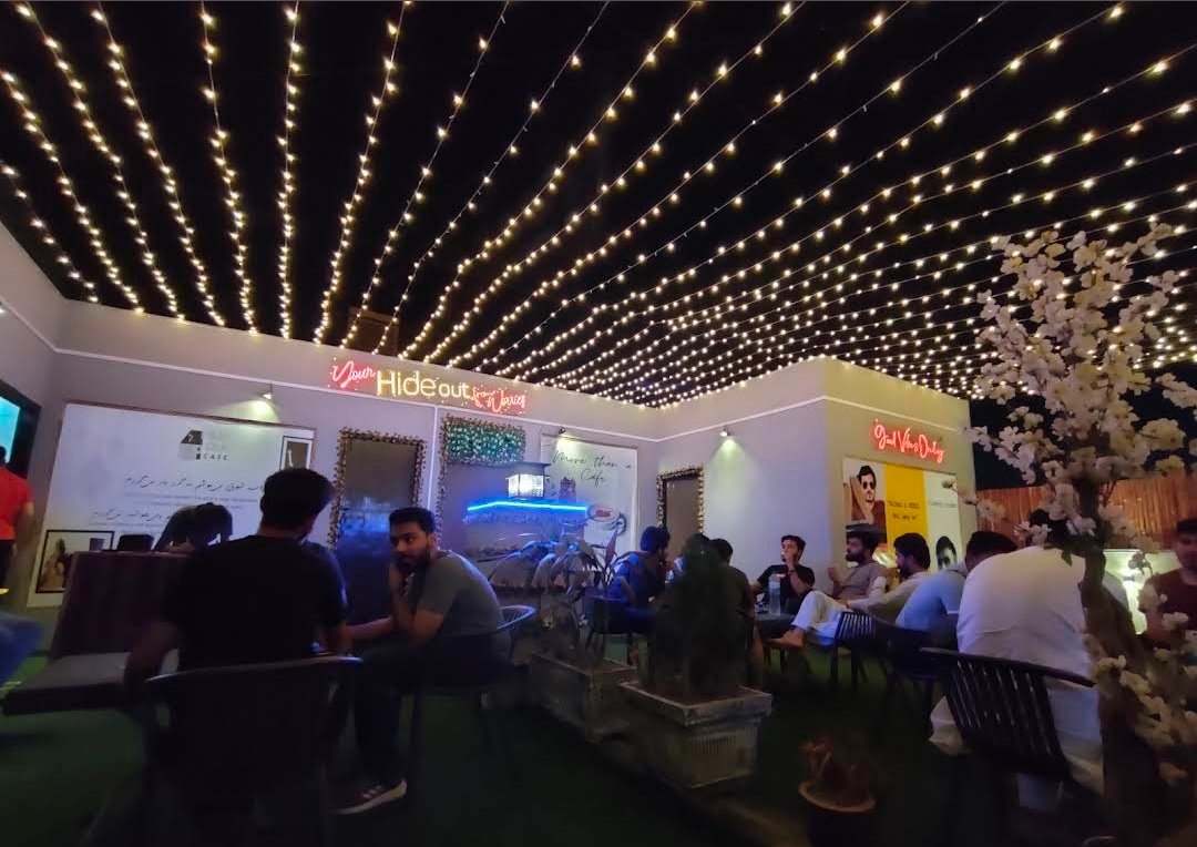 Hideout Cafe rooftop
