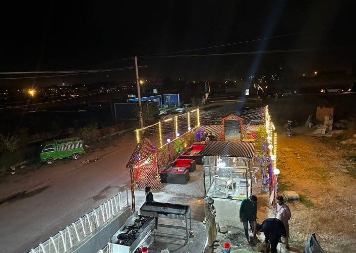 Shinwari house Night life shinwari