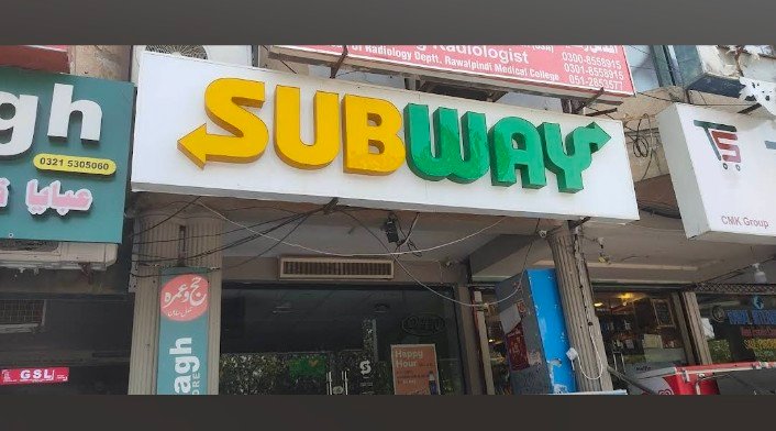 Subway Johar road F-8 markaz