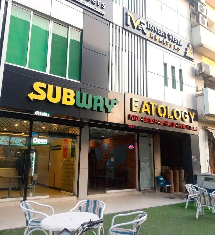 Subway Sector C Jasmine Block Sector C Bahria Town,