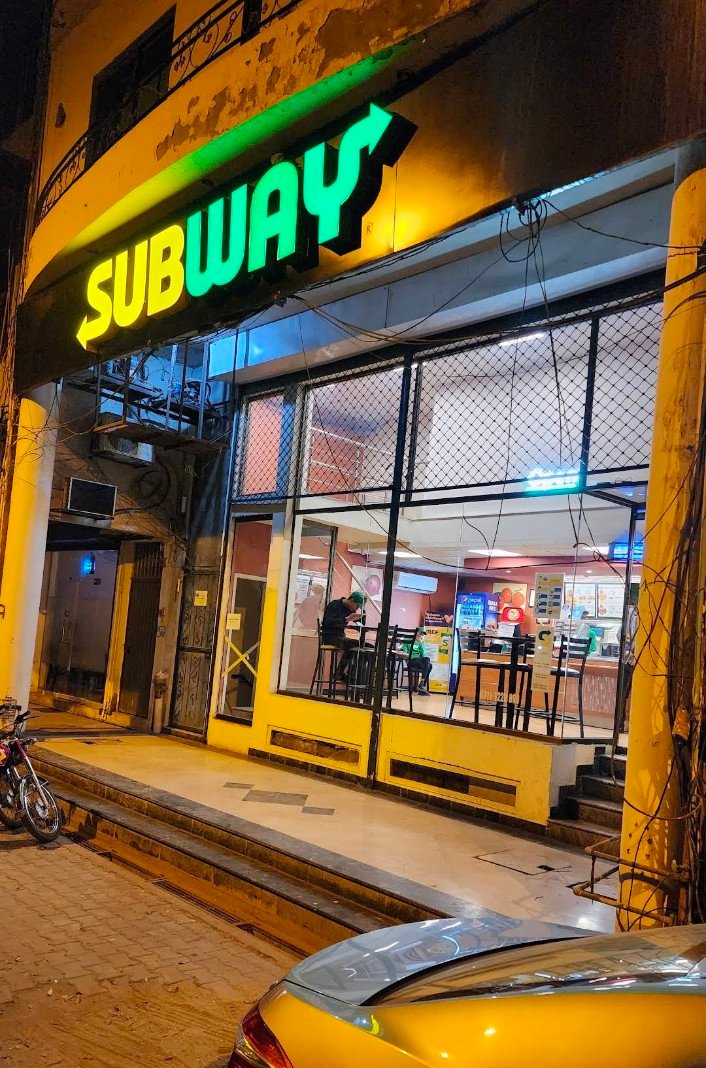 Subway Sector H Sector L Dha Phase 1